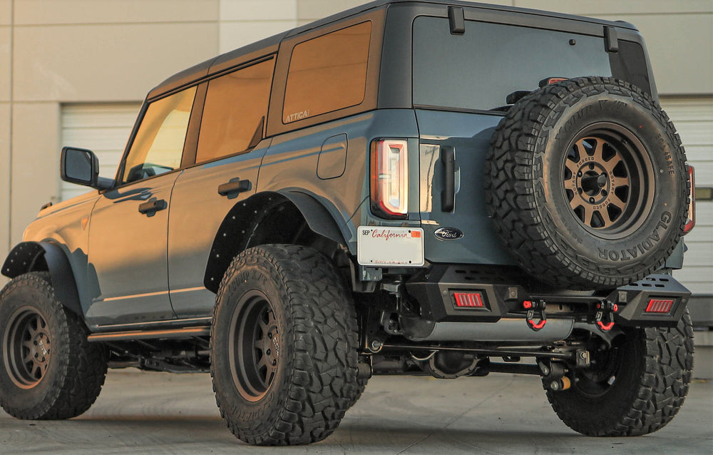 Winjet black fender flares