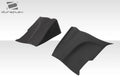 1993-1998 Toyota Supra Duraflex RD-X Rear Add Ons Spat Extensions - 2 Piece
