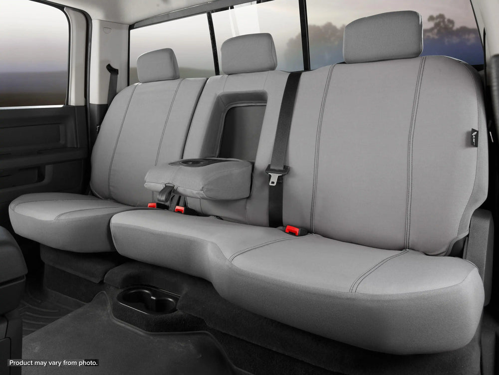 22C TUNDRA CREWMAX SP REAR 60/40 SPLIT SEAT COVER GRAY