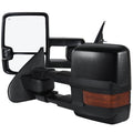 CHROME COVER TOWING MIRRORS - POWER