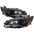 Spyder 15-17 Toyota Camry OE Style Headlights(Bulbs not included) - Black (HD-JH-TCAM15-AM-BK)