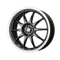 Enkei J10 17x7 4x100/114.3 42mm Offset 72.62mm Bore Dia Matte Black w/ Machined Lip Wheel