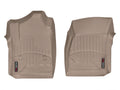 WeatherTech 14+ Chevrolet Silverado Front FloorLiner - Tan