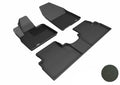 3D MAXpider 2019-2020 Hyundai Santa Fe Kagu 1st & 2nd Row Floormats - Black