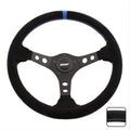 Suede Racing Steering Wheel w/Center Marker