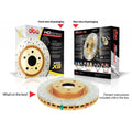 DBA 00-05 S2000 Rear Drilled & Slotted 4000 Series Rotor