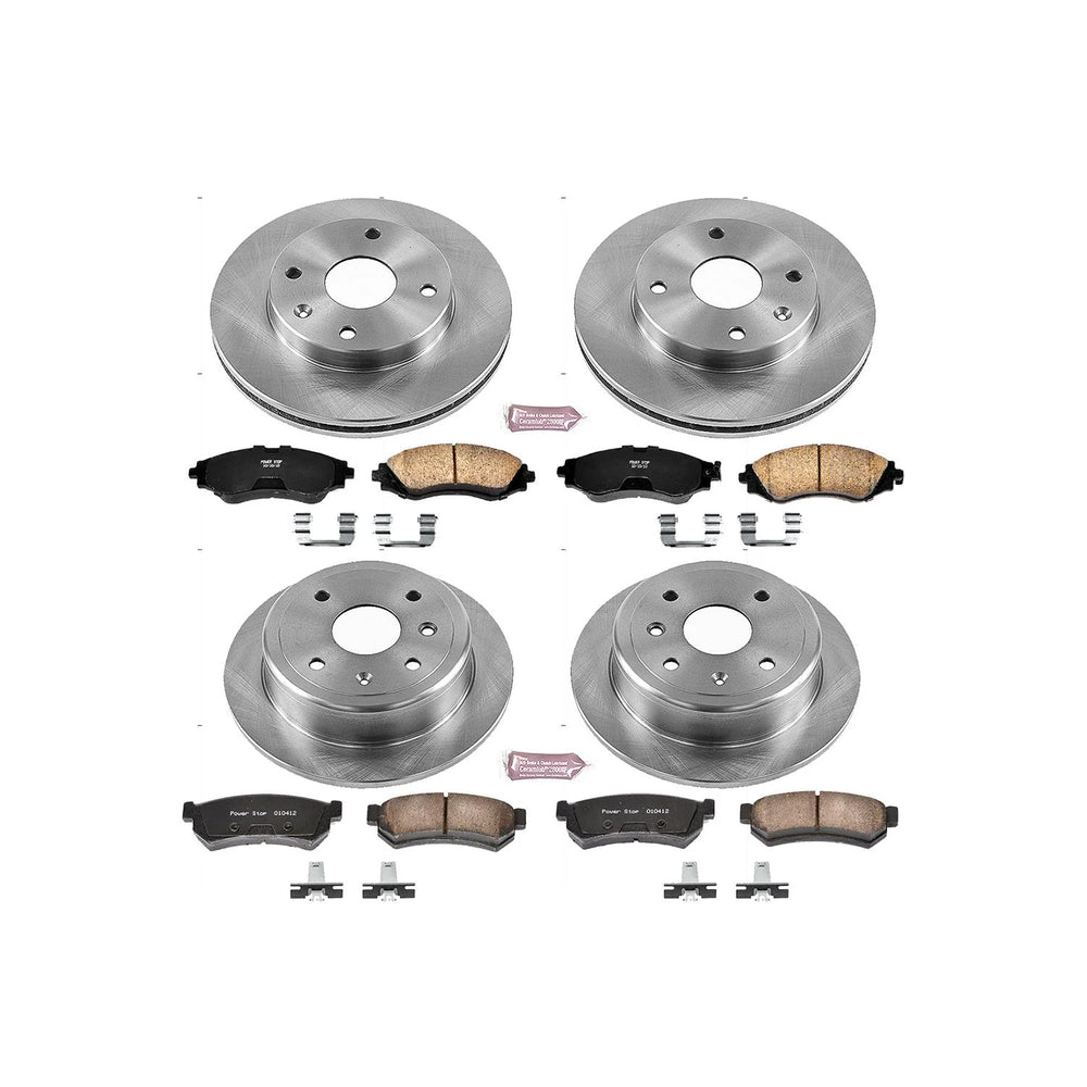 Power Stop 07-08 Suzuki Forenza Front & Rear Autospecialty Brake Kit
