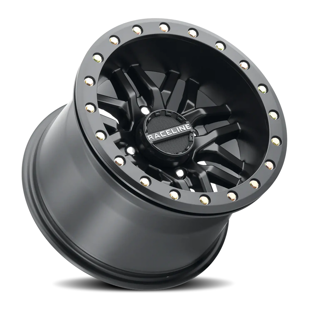 BL RYNO BLACK W/BLACK RING 14X7