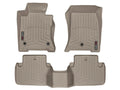 WeatherTech 09-13 Acura TL Front and Rear Floorliners - Tan