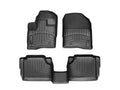 WeatherTech 08-10 Lincoln MKS Front and Rear Floorliners - Black