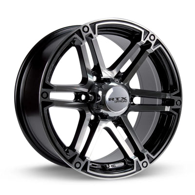 SLATE 17X8 6X139.7 ET25 CB106.1 BLACK MACHINED