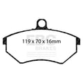 S1KF1316 FRONT EBC Stage 1 Kit