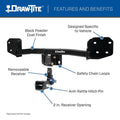 13C LINCOLN MKZ/13C FUSION CLS I HITCH ONLY(WITHOUT BALL MOUNT)
