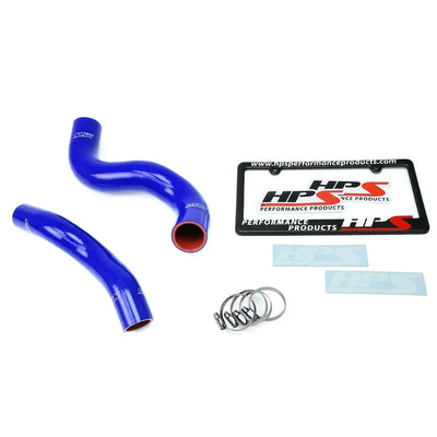 HPS Performance Blue Reinforced Silicone Radiator Hose Kit Coolant for Jeep 05-09 Grand Cherokee 4.7L V8 WK1