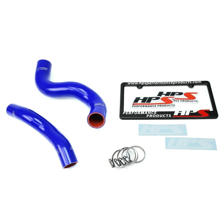 HPS Performance Blue Reinforced Silicone Radiator Hose Kit Coolant for Jeep 05-09 Grand Cherokee 4.7L V8 WK1