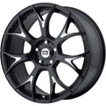 MR126 17X8 5X4.25 G-BLK MILL 45MM