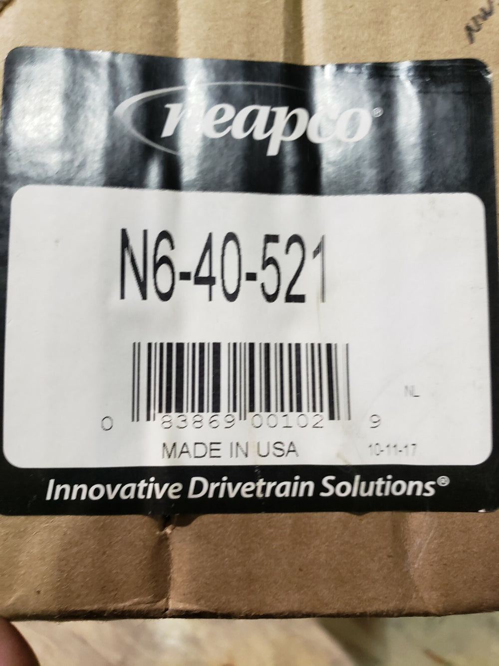 NEAPCO INC auto part