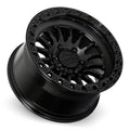 MATTE BLACK W GLOSS BLACK RING