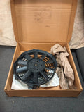 Electric Cooling Fan Reversible- 9 Inch Diameter 700 CFM Electric Fan with High Torque, Low Amperage Draw Motor Mr Gasket
