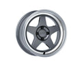 Aluminum Wheels 15x7 KNP K12GM Machined Gloss Gunmetal Gray 4x100 Bolt Pattern 25 Offset Kansei Wheels