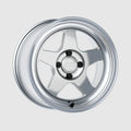 Aluminum Wheels 15x7 KNP K12H Machined Lip Hyper Silver 4x100 Bolt Pattern 25 Offset Kansei Wheels