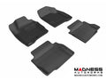 3D MAXpider 2006-2013 Chevrolet Impala/Impala Limited Kagu 1st & 2nd Row Floormats - Black