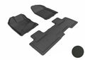 3D MAXpider 2007-2014 Ford Edge Kagu 1st & 2nd Row Floormats - Black