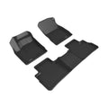 23C NISSAN ROGUE KAGU FLOORLINER ROW 1 & 2 BLACK