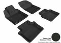3D MAXpider 2007-2010 Chrysler Sebring Sedan Kagu 1st & 2nd Row Floormats - Black