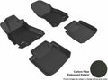 3D MAXpider 2015-2019 Subaru Legacy/Outback Kagu 1st & 2nd Row Floormats - Black