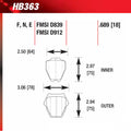 Hawk HPS Street Brake Pads