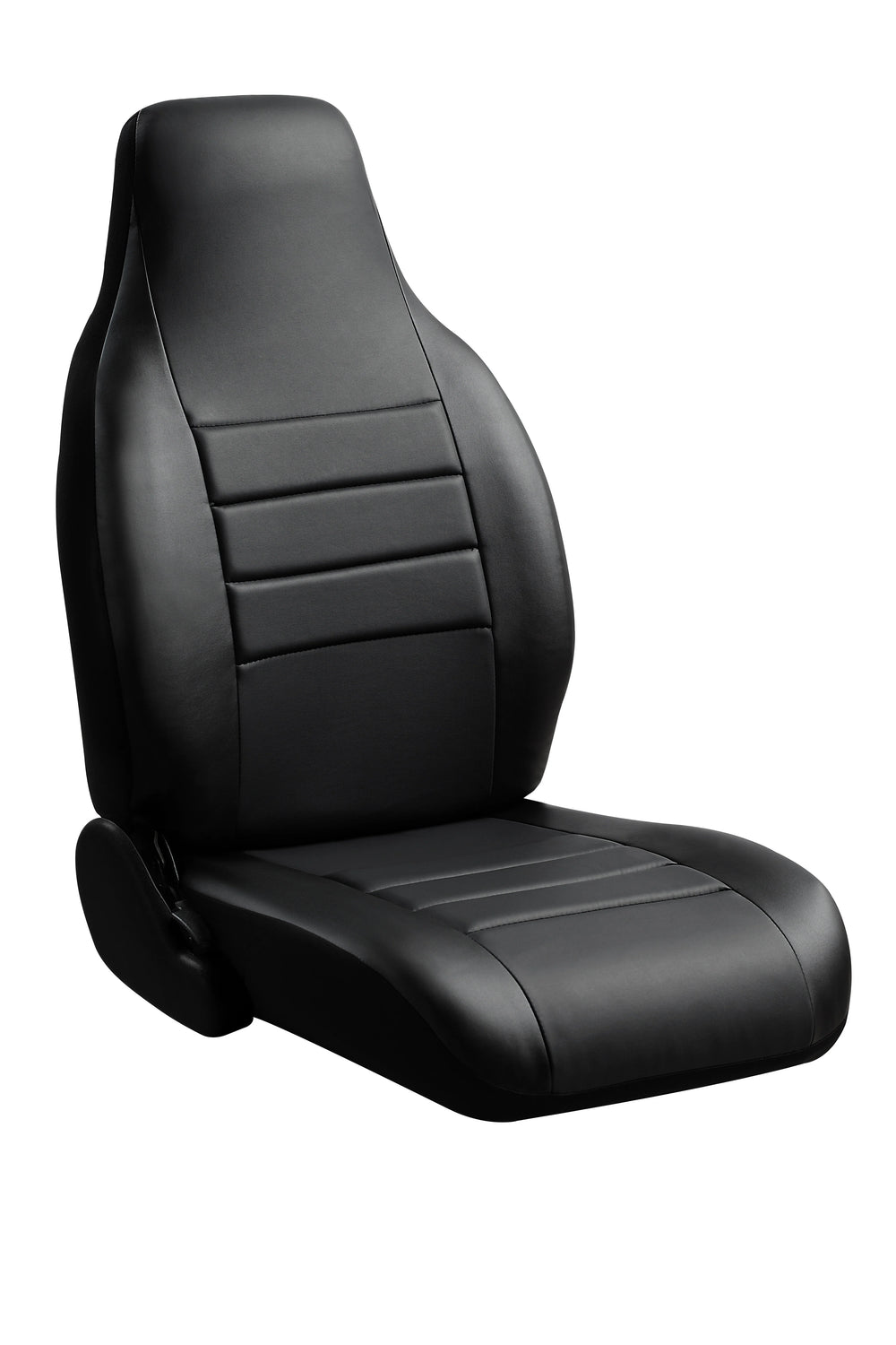 SL60 SERIES SEMCUSTOM FIT CAR FRONT SEAT COVER BLACK