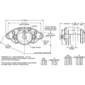 Wilwood D52-R Single Piston Floating Racing Caliper - 2.38in Piston .81in Rotor - Hard Anodize