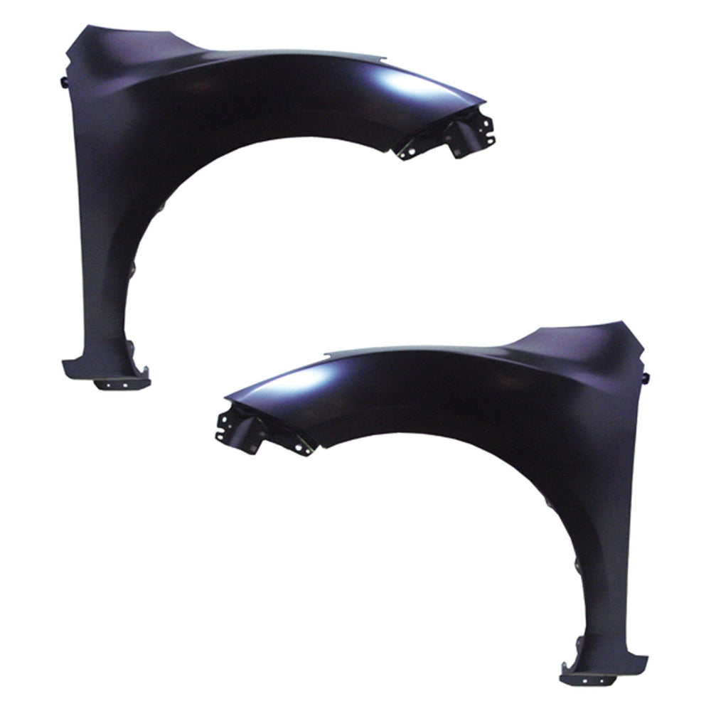 CAPA LT FRT FENDER ASSY SDN; W/STONE GUARD; W/O SIDE SIGNAL LAMPS; W/O MOLDING HOLE MAZDA 3 1013