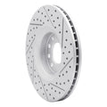 R1 03-11 Cadillac Bls (Mexico) Front Left Drilled & Slotted Geoperformance Rotor