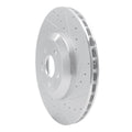 DFC 17-23 Mercedes-Benz E450 Rear Right Drilled & Slotted Silver Brake Rotor