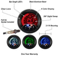 ProSport Premium EVO Wideband Air Fuel Ratio Gauge w/ Sensor Multi Color 60mm Universal
