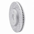 R1 06-15 Lexus IS250 Left Front Drilled & Slotted Geoperformance Rotor