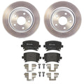 Brembo OE 08-09 Audi TT/09-15 TT Quattro Rear Disc Brake Kit