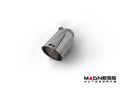 Remus 2017 Alfa Romeo Stelvio Q4 AWD 2.0L Turbo Multiair 127mm Angled Chrome Tail Pipe - Left Side