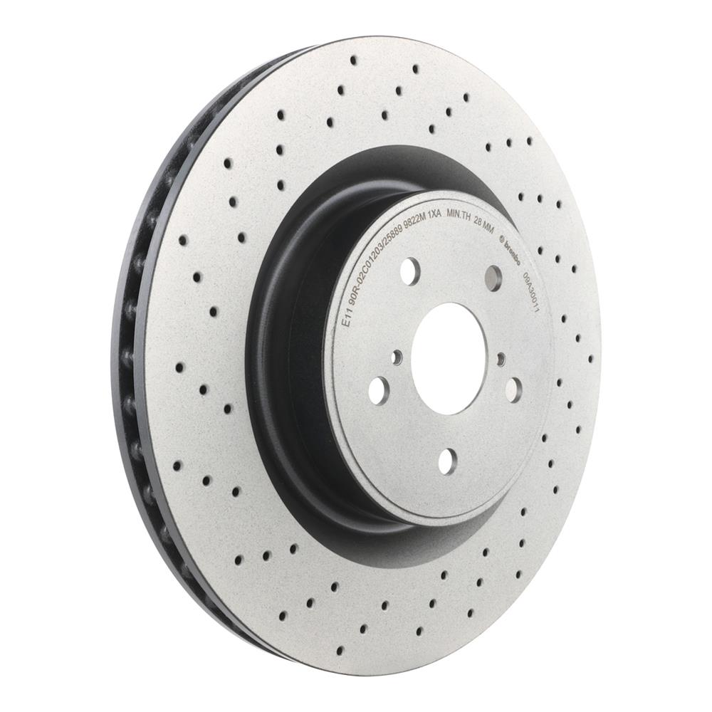 Brembo 08-14 Lexus IS F Front Premium UV Coated OE Equivalent Rotor