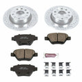 Power Stop 10-12 Audi A3 Rear Z26 Street Warrior Brake Kit