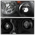 xTune 05-06 Honda CR-V Halogen OEM Headlights - Black (HD-JH-HCRV05-AM-BK)