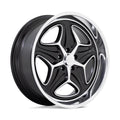 F171 22X9 5X4.75 G-BLK MACH 15MM