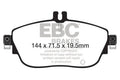 EBC 13+ Mercedes-Benz CLA250 2.0 Turbo Greenstuff Front Brake Pads
