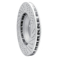 DFC 03-15 Audi Q7 Left Front Drilled & Slotted Geoperformance Rotor
