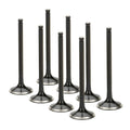 Supertech Mazda Miata 1.8L Black Nitrided Exhaust Valve - Set of 8