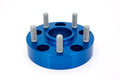0718 WRANGLER/0610 COMMANDER 1/220 TO M14X1.5 X11/2IN BLUE WHEEL ADAPTERS(PAIR)