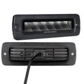 Go Rhino Blackout Series Lights Pair of Sixline LED Flood Light Kit Flush Mount Black Go Rhino