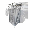 Overland Vehicle Systems HD Nomadic Shower - Single Person Quick Deploying Shower 42 x 42 Grey Body Green Trim W Black Travel Bag